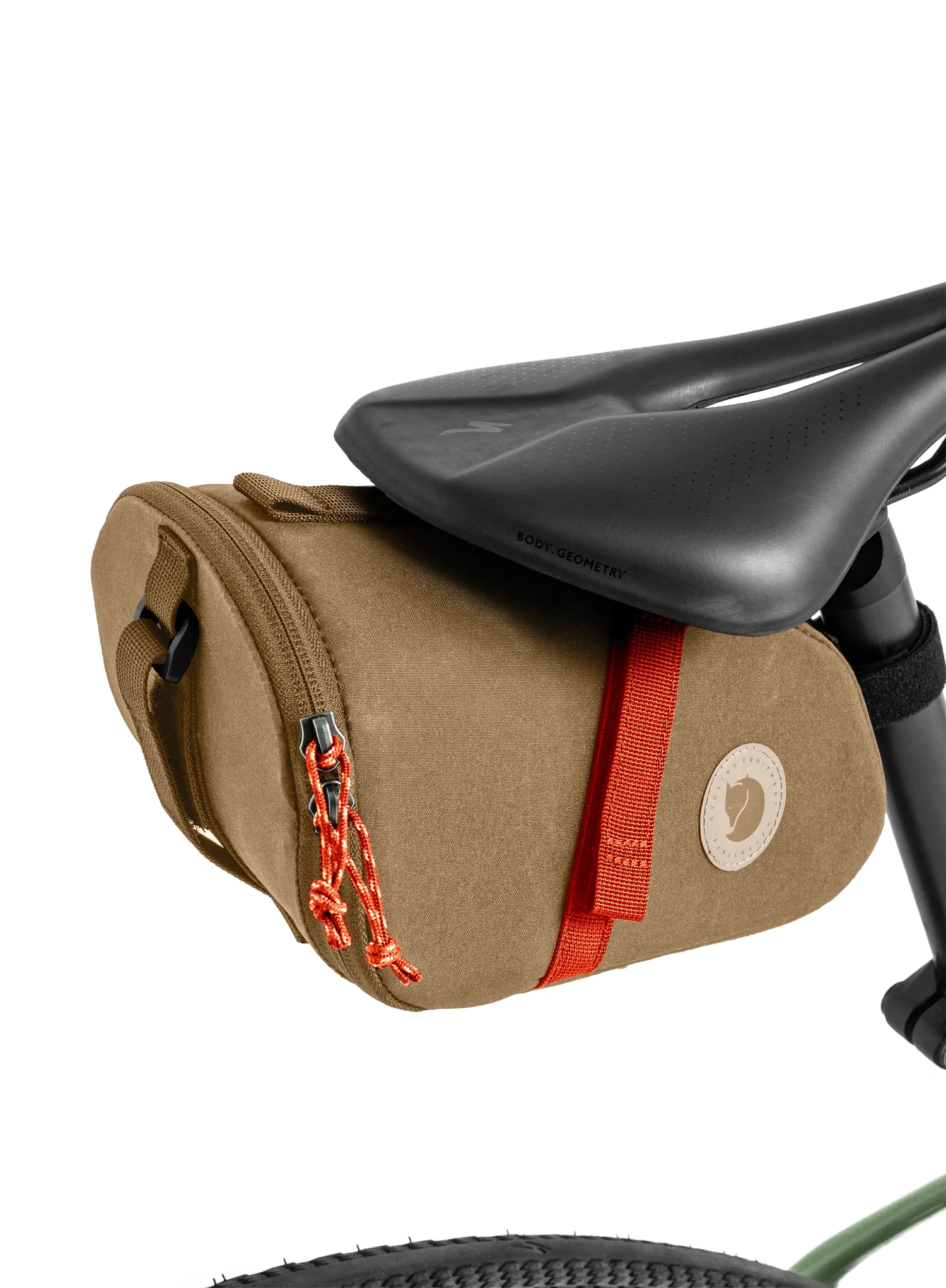 Fjallraven Hoja Seatbag Nyeregtáska - clay