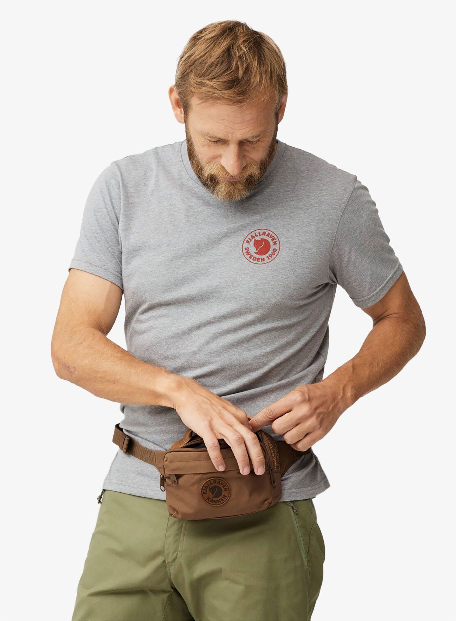 Fjallraven Kanken No 2 Hip Pack Övtáska - hazel brown