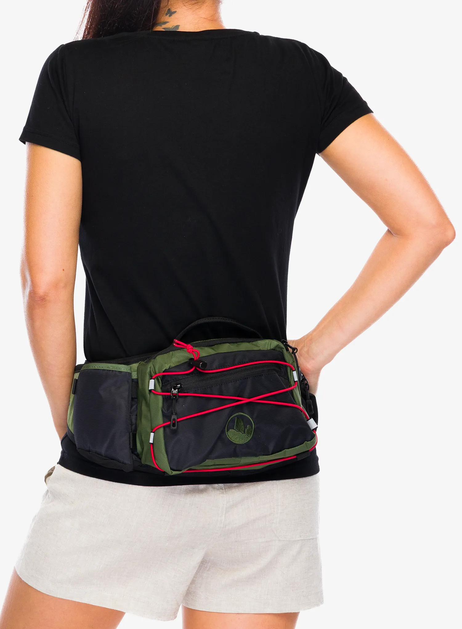 Kohla Sprint 3L Övtáska - bronze green/scarlet/caviar