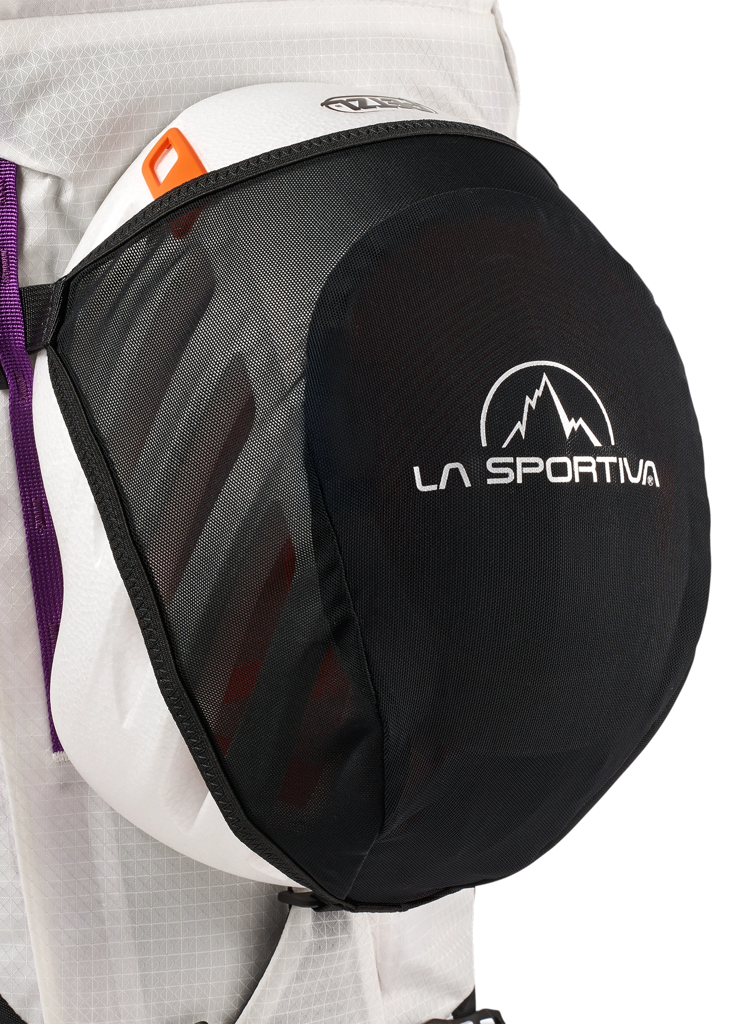 La Sportiva Helmet Carry Bukósisakra szerelhető tartó - black