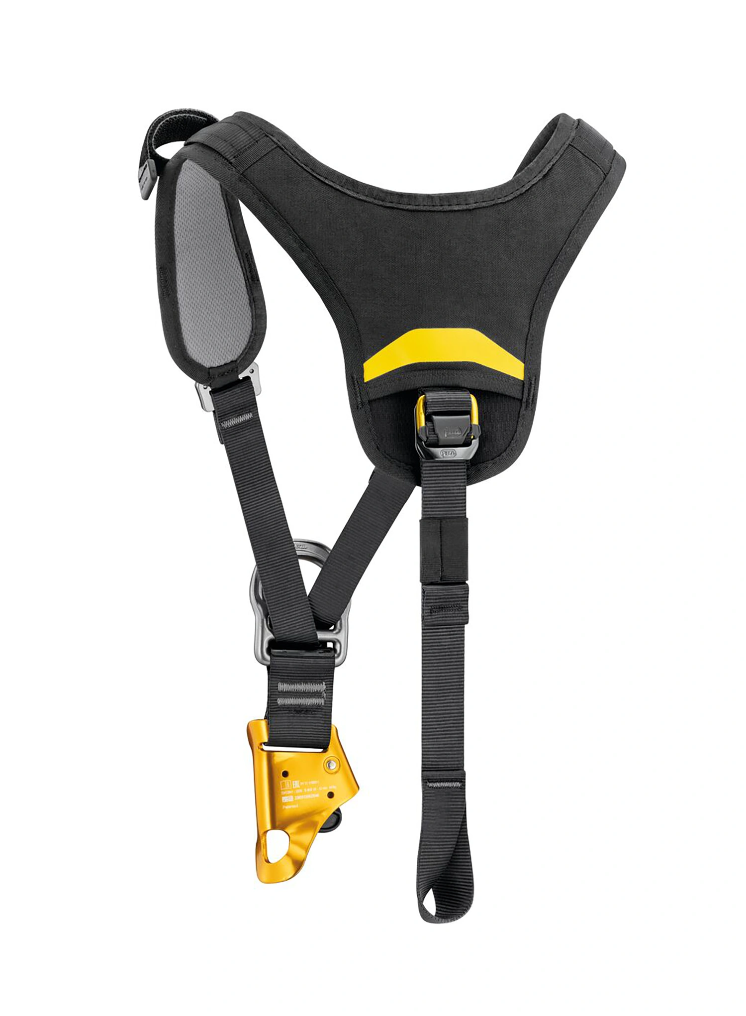 Petzl Top Croll Beülő - black/yellow
