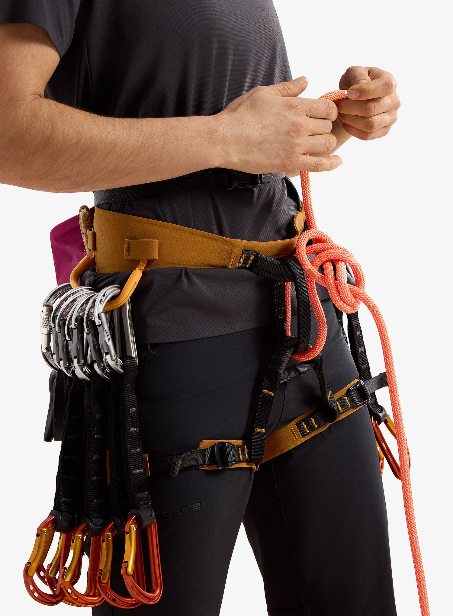 Arcteryx AR-385a Harness Női beülő sziklamászáshoz - yukon/amaranthus/edziza
