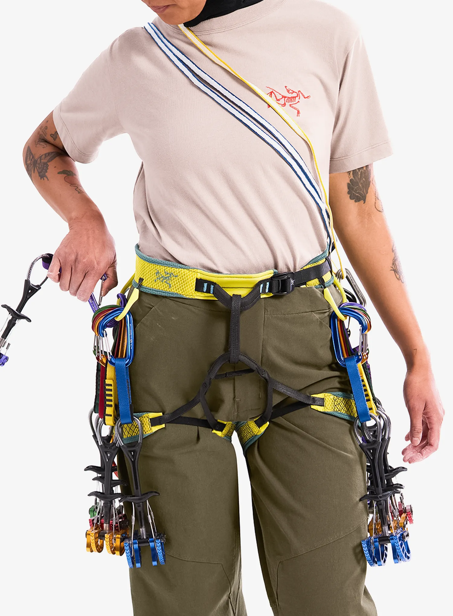 Arcteryx Skaha Harness  Női beülő sziklamászáshoz - lampyre/boxcar