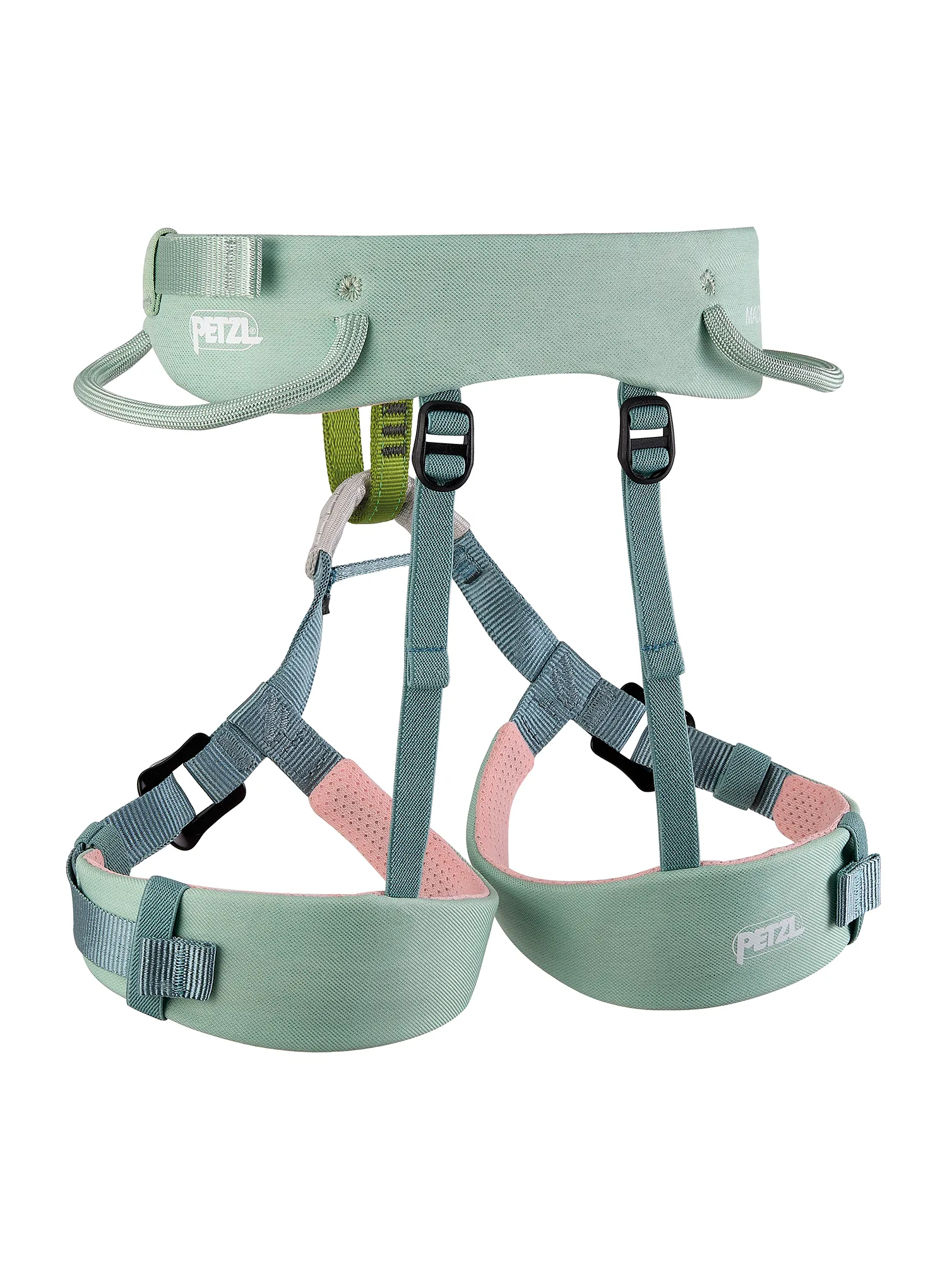 Petzl Macchu Gyerekeknek beülő sziklamászáshoz - green