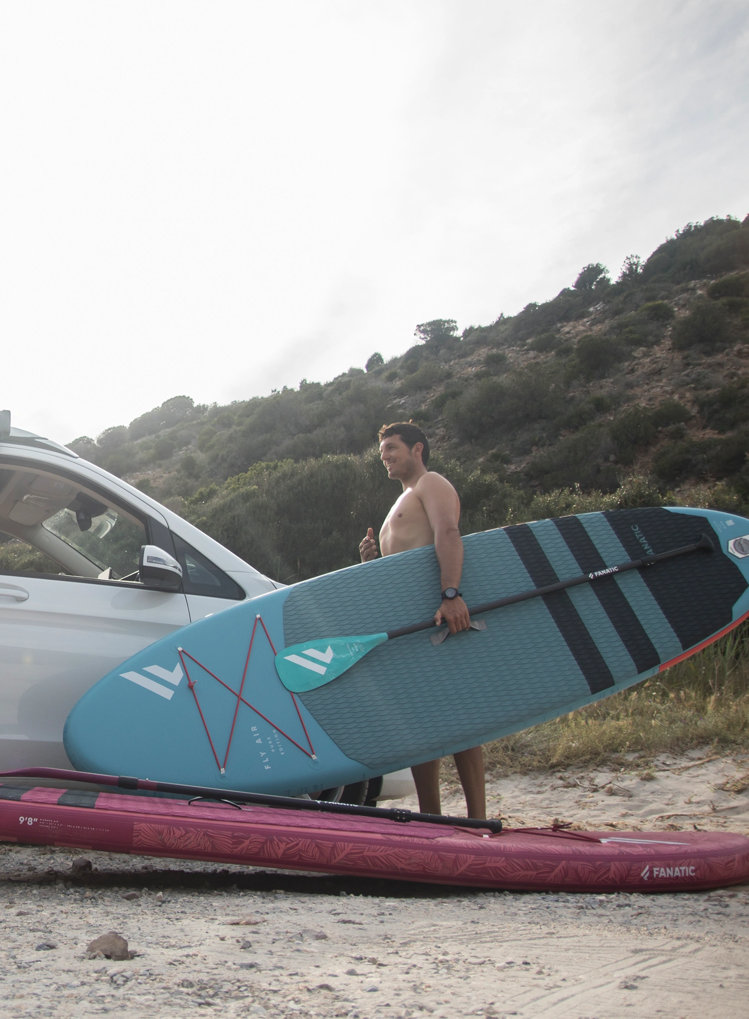 Fanatic Carbon 25 Adjust SUP lapát
