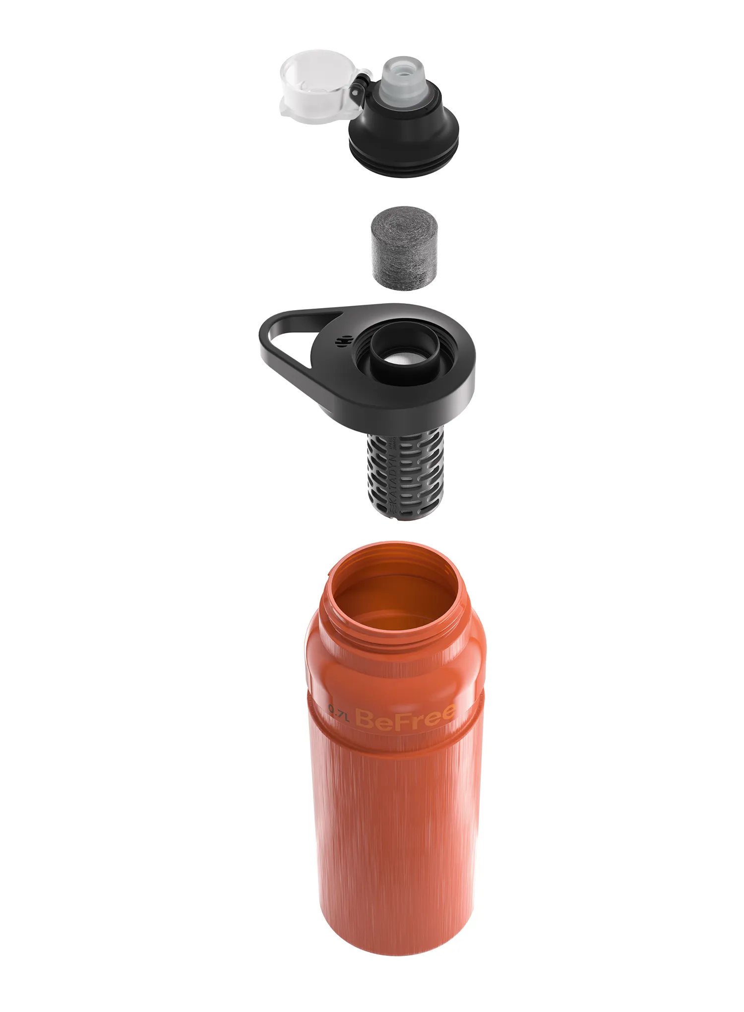 Katadyn BeFree AC Carbon Replacement 3 pcs. szénszűrő betét