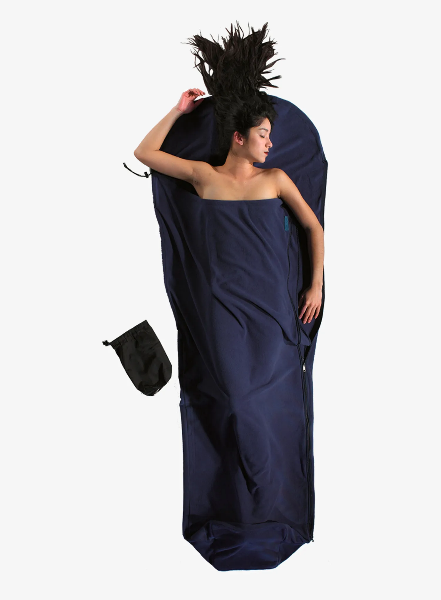 Cocoon Microfleece MummyLiner - Mediumweight Hálózsákbélés - twilight
