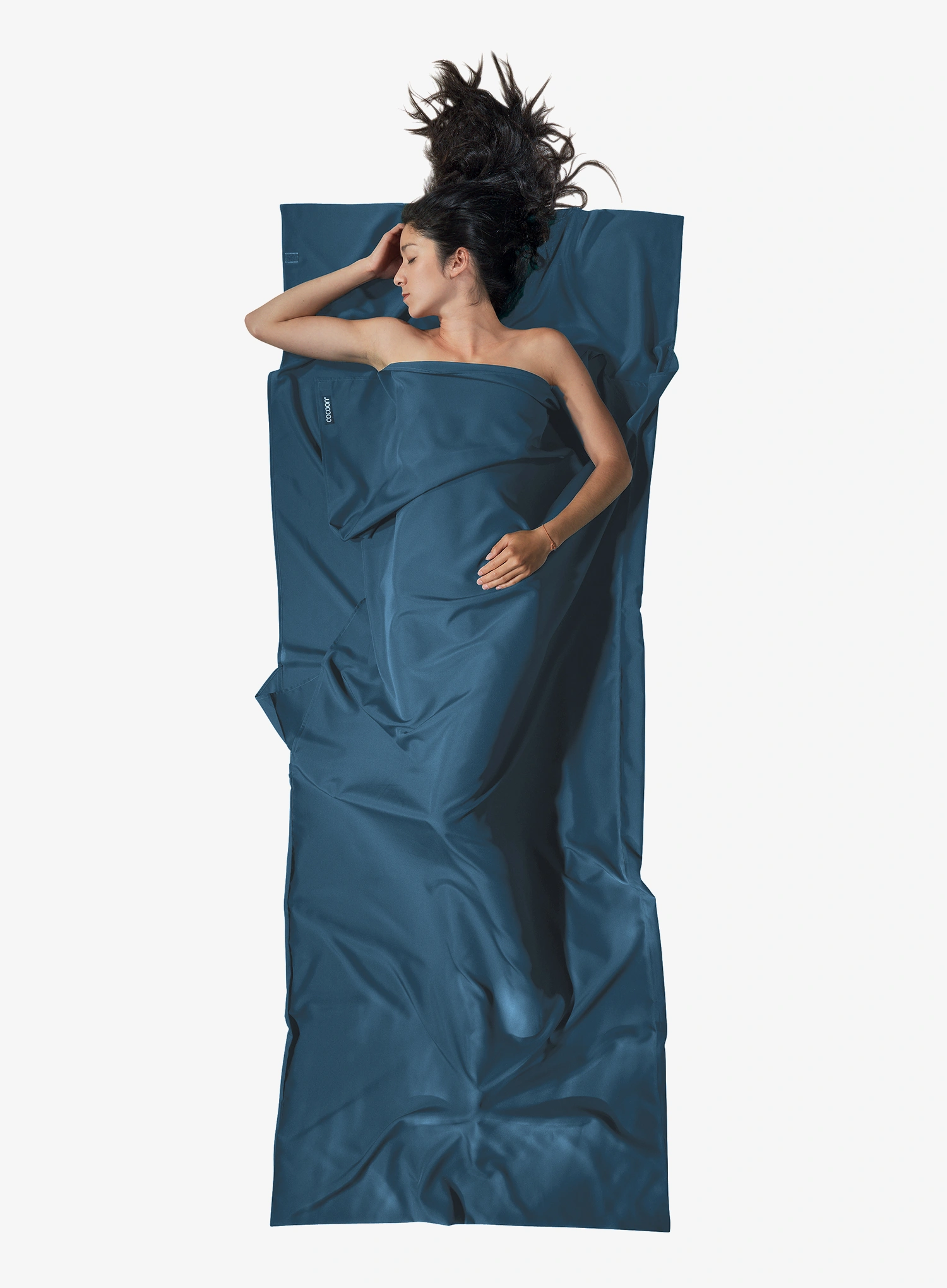 Cocoon TravelSheet - Lyocell Hálózsákbélés - mystic blue