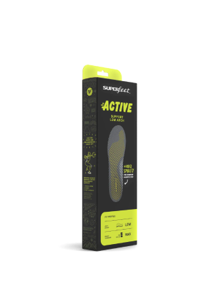 Superfeet Active Support Low Arch V2 Cipőbetét - carbon