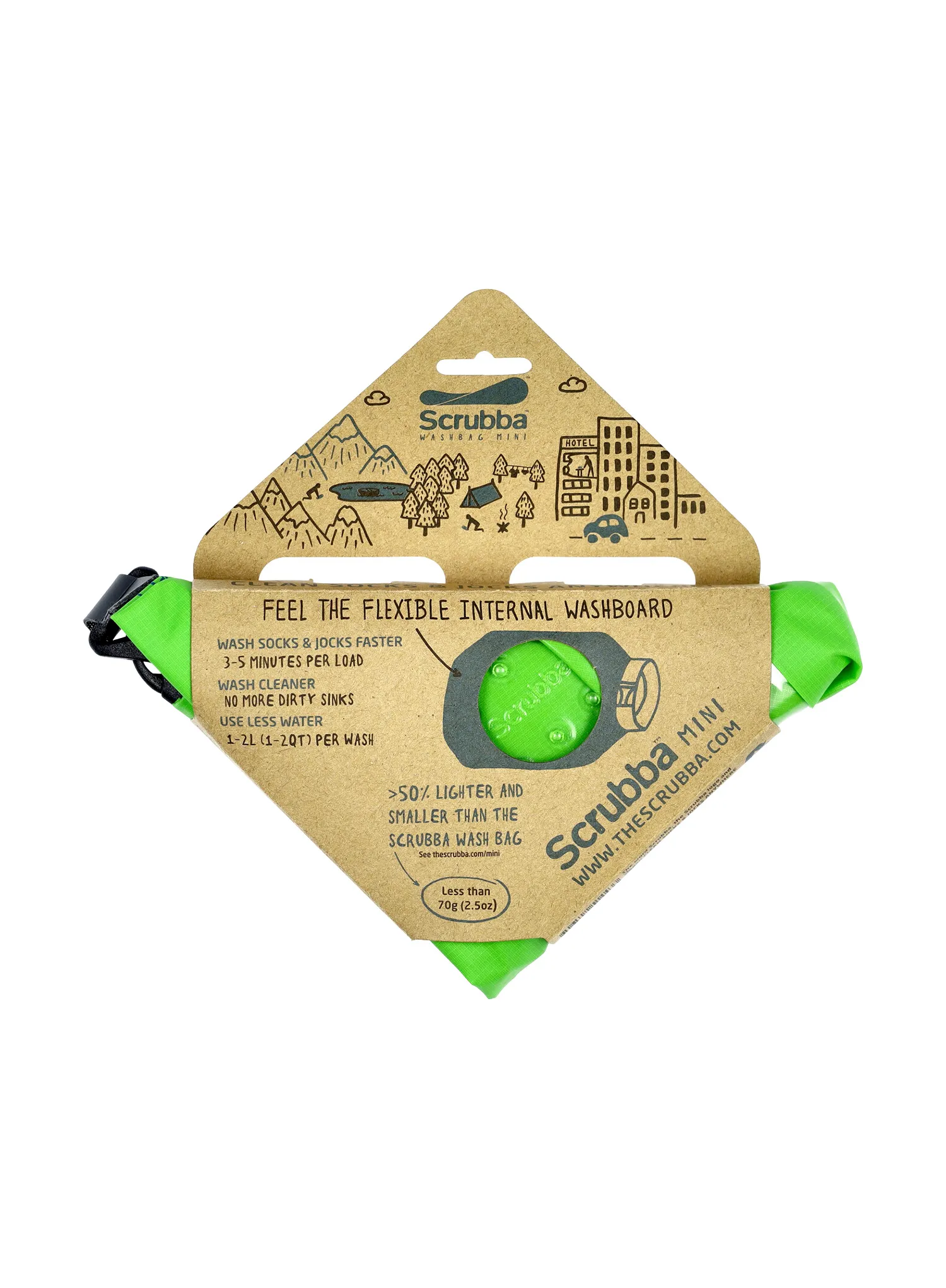Scrubba Washbag Mini Vízálló Zsák