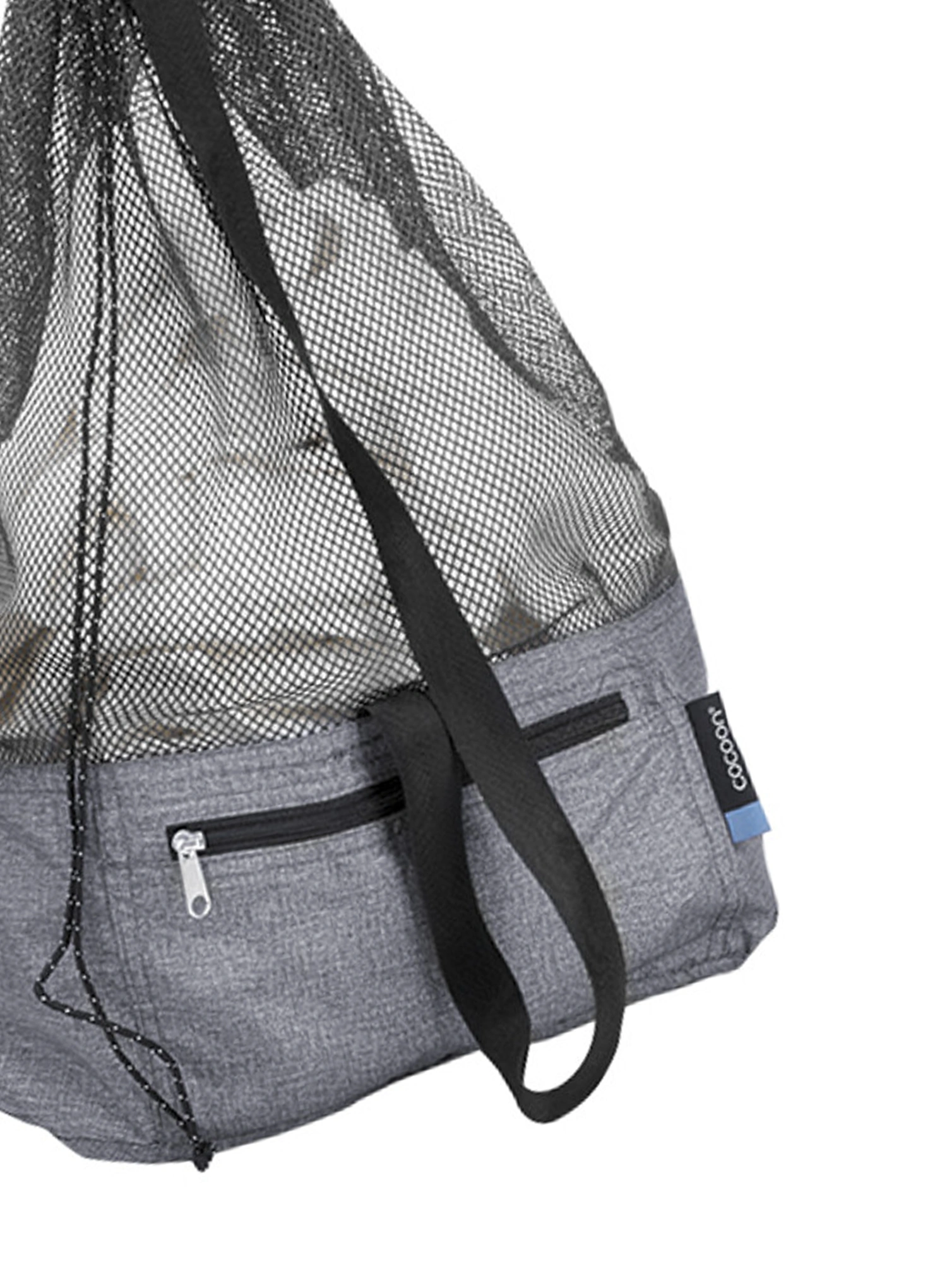 Cocoon Beach Bag/Laundry Bag - Traveler Utazózsákok - heather grey/black