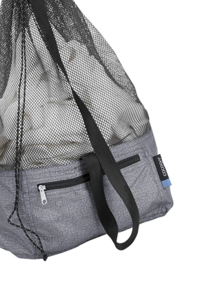 Cocoon Beach Bag/Laundry Bag - Traveler Utazózsákok - heather grey/black
