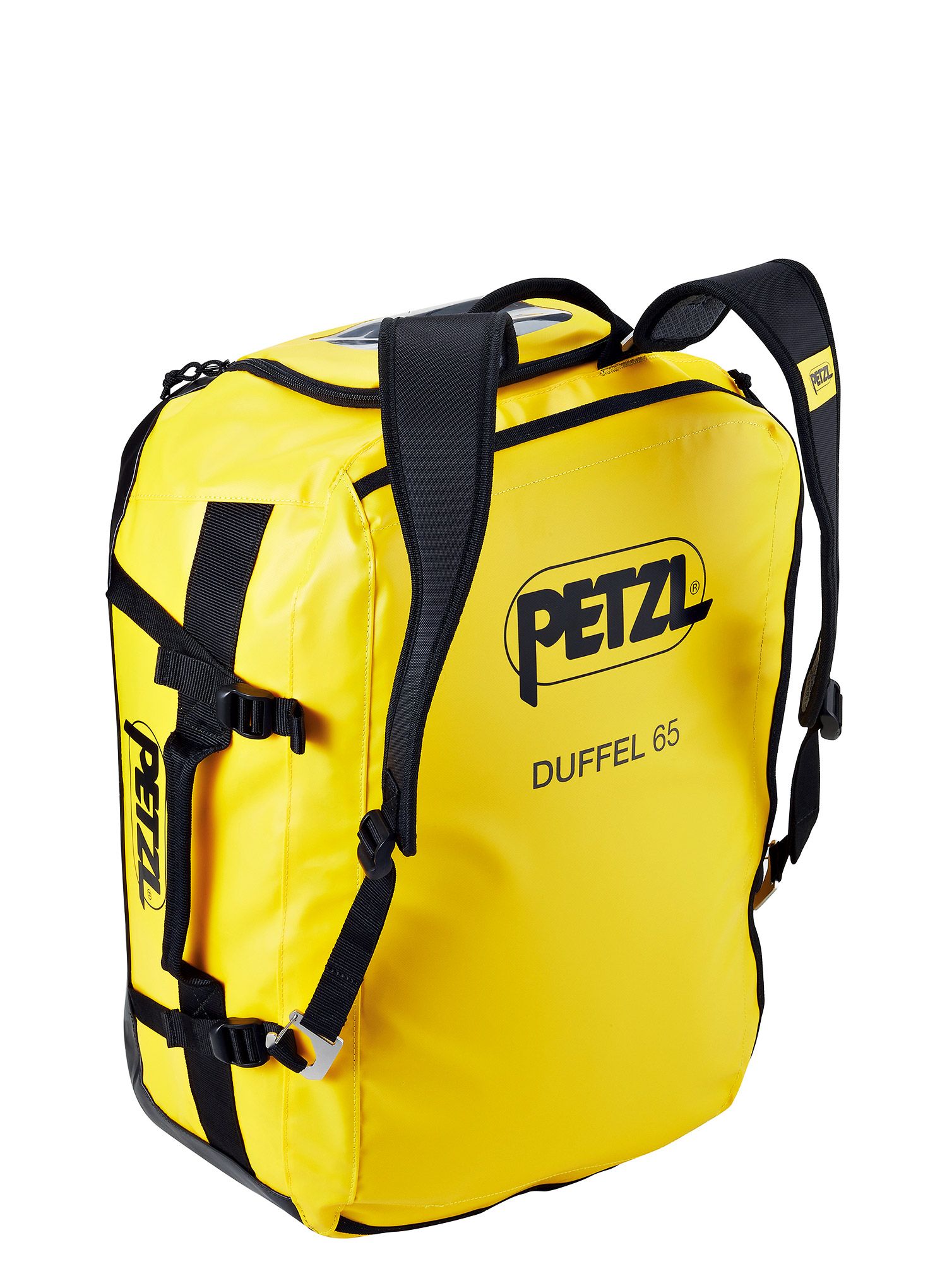 Petzl Duffel 65L Transzportzsák - yellow