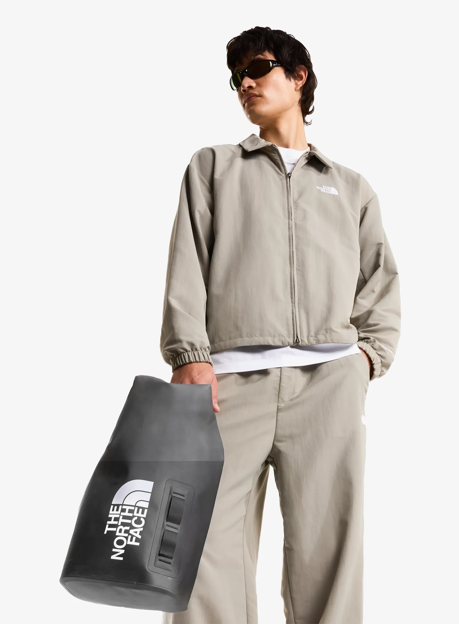 The North Face Base Camp Dry Bag 12L Vízálló zsák - black/white