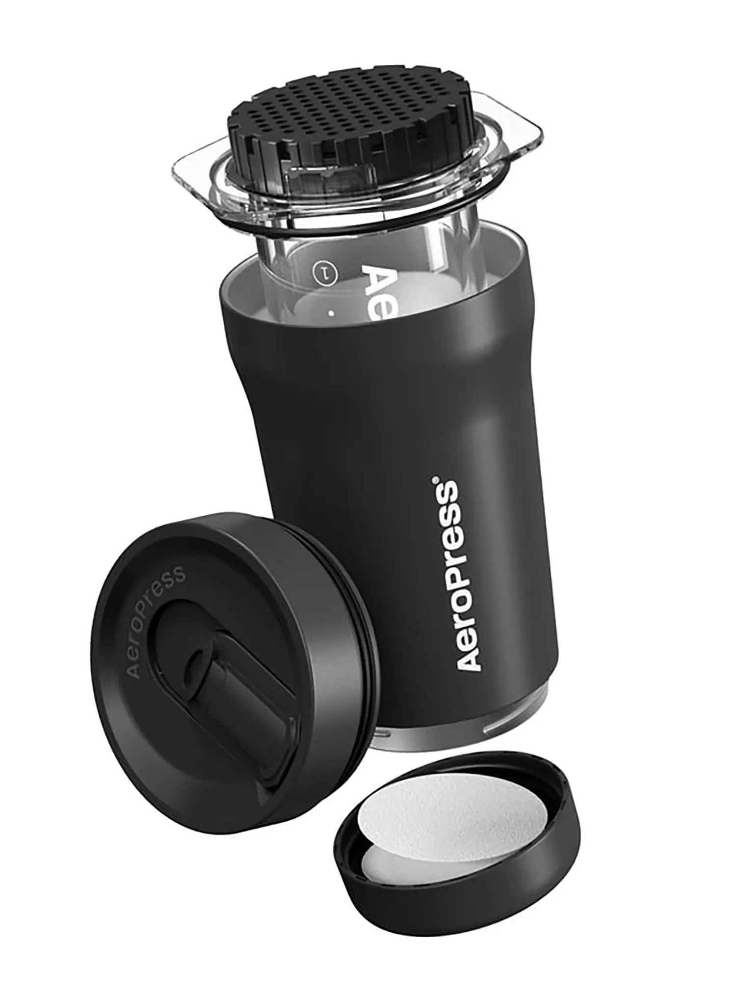 AeroPress Go Plus Turista kávéfőző - black