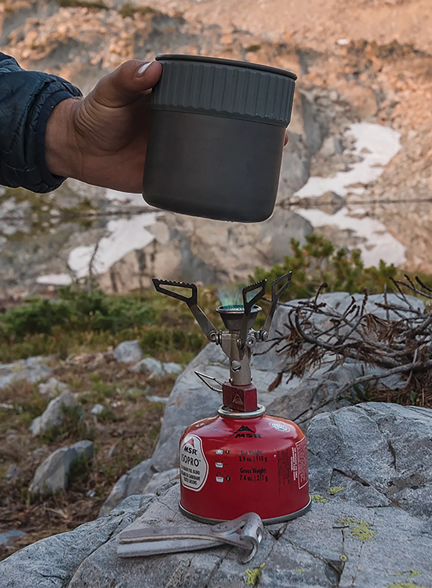 MSR PocketRocket 2 Mini Stove Kit Főzőkészlet