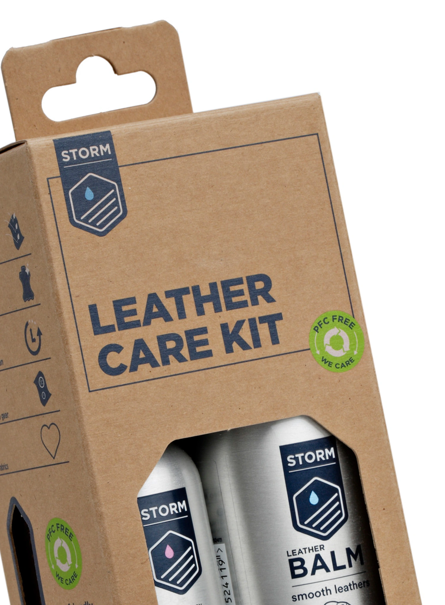 Storm Leather Care Kit Cipőápoló készlet