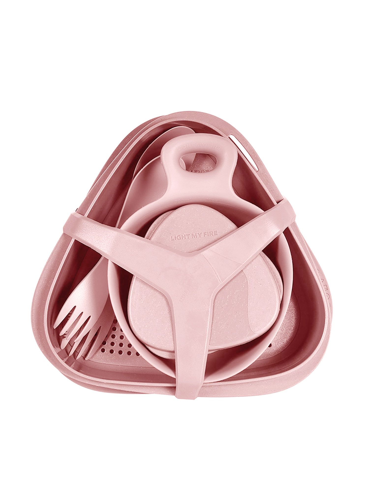 Light My Fire Meal Kit Bio Edénykészlet - dusty pink