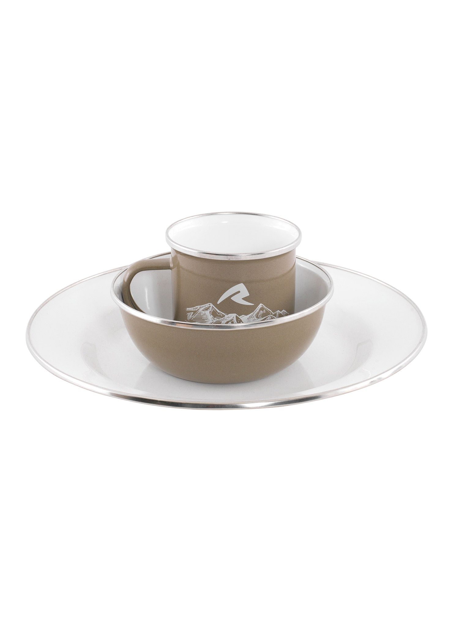 Robens Tongass Single Enamel Set Edénykészlet