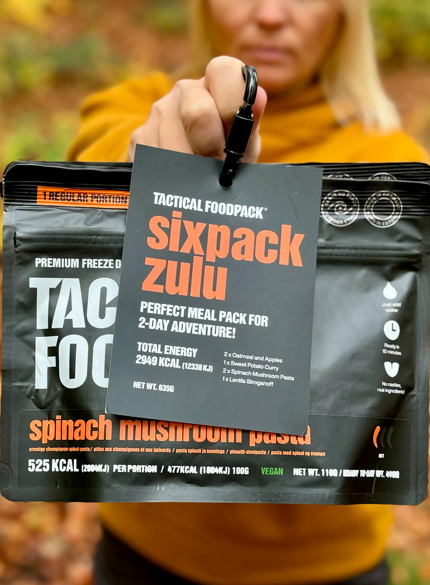 Tactical Foodpack Sixpack Zulu Készlet