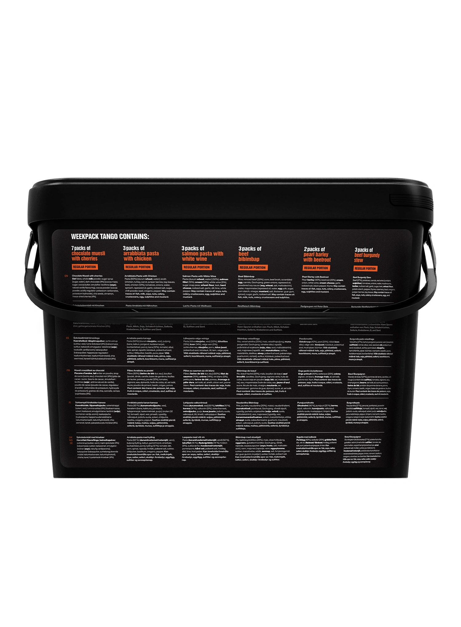 Tactical Foodpack Weekpack Tango Készlet